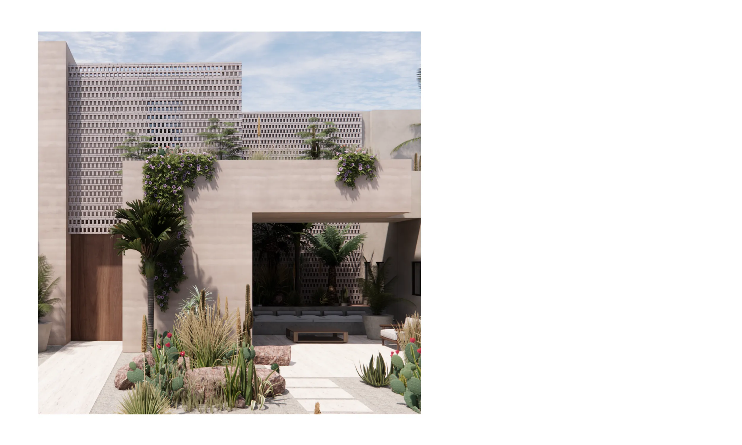 West elevation of Casa Laguna 6
